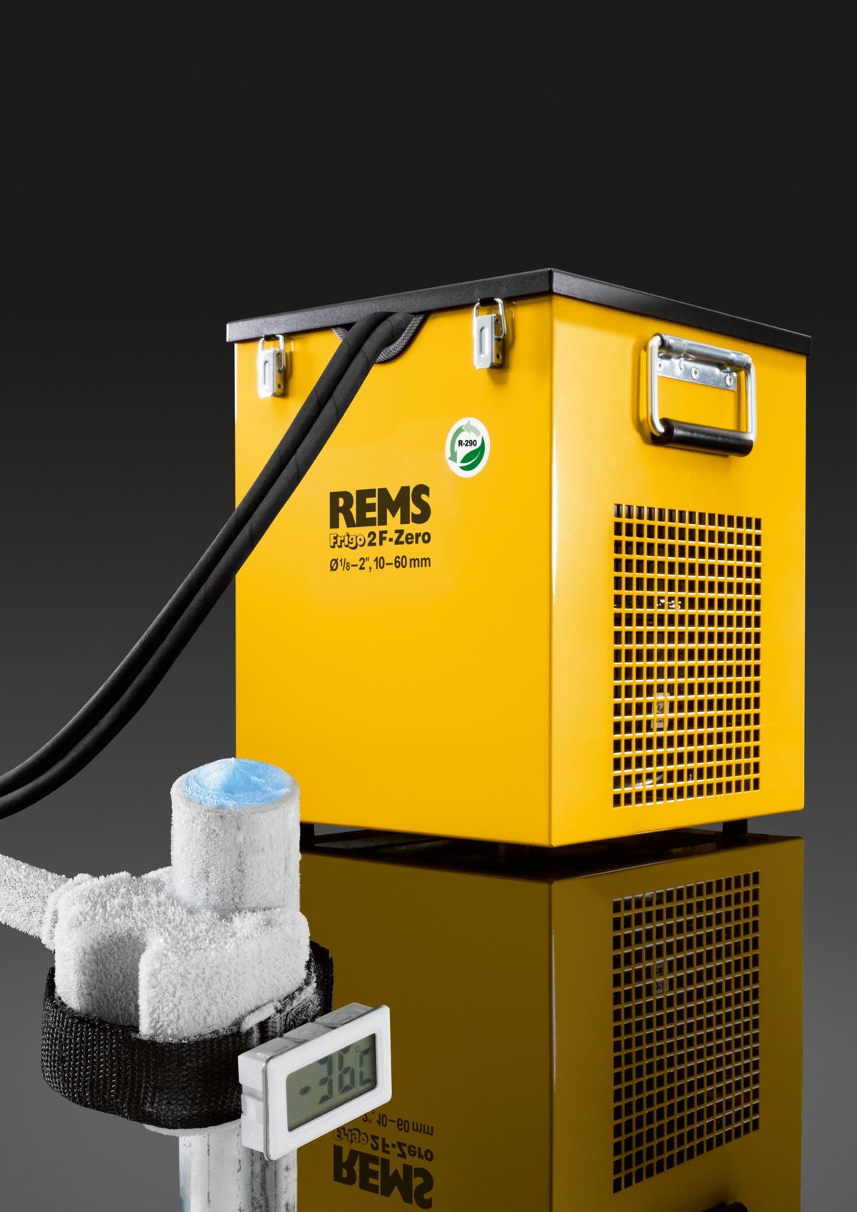 REMS Frigo 2 FZero Set Elektrisches RohrEinfriergerät 131012 R220