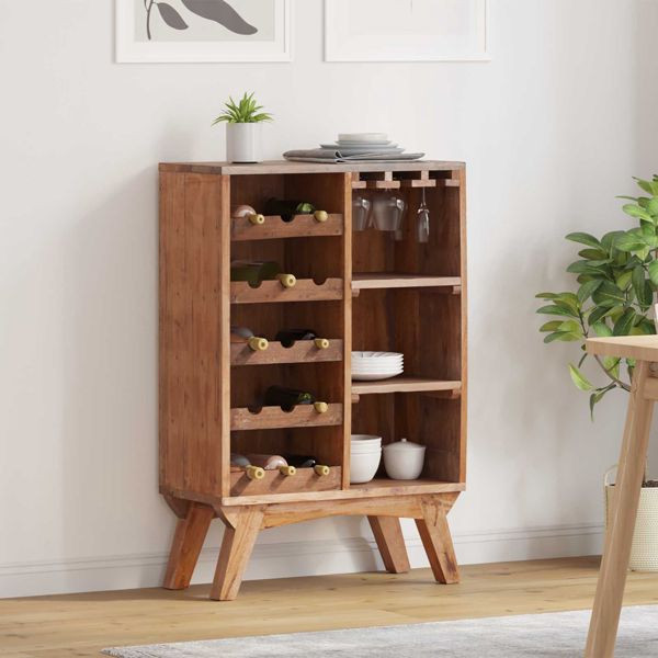 vidaXL Regal Braun 60 x 30 x 90 cm Massives upgecyceltes Holz, 42012373
