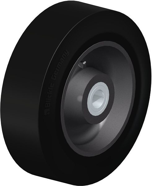 Blickle GEV 620/65K Rad aus Elastik-Vollgummi, Schwarz, 756273