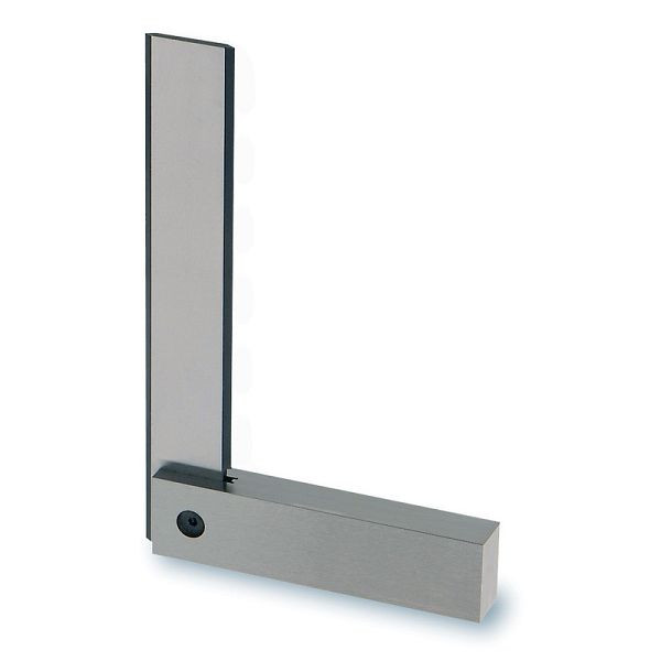 STEINLE Präzisions Haarwinkel mit Anschlag 200 x 130 mm, INOX Rostfrei, DIN875/00, Querschnitt: 24 x 14 mm, 63240200