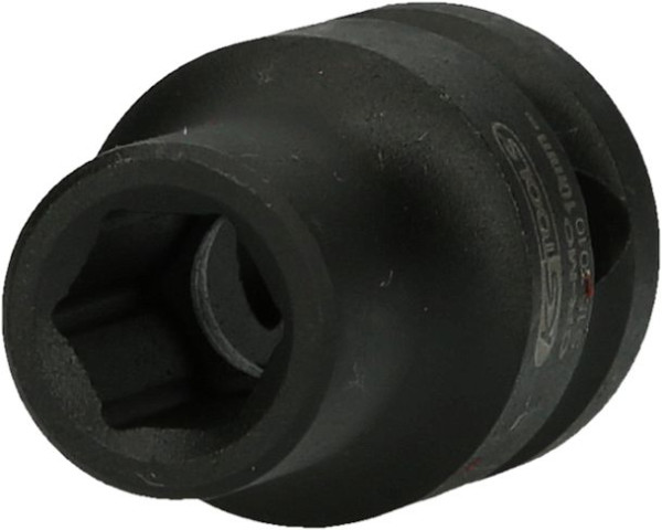 KS Tools 1/2" Sechskant-Kraft-Stecknuss, kurz, 10mm, 515.1010