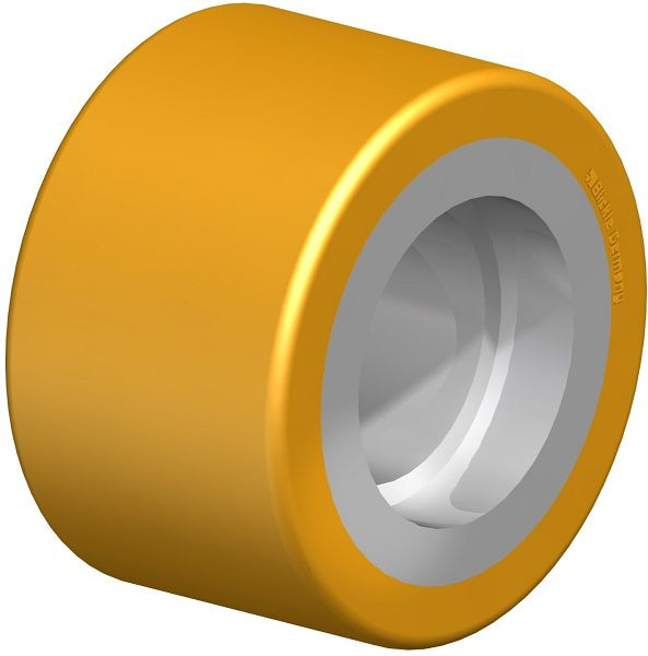 Blickle RK-HTH 082x060/47x16-60-Z Rad aus Blickle Extrathane®, Hellbraun, 466805