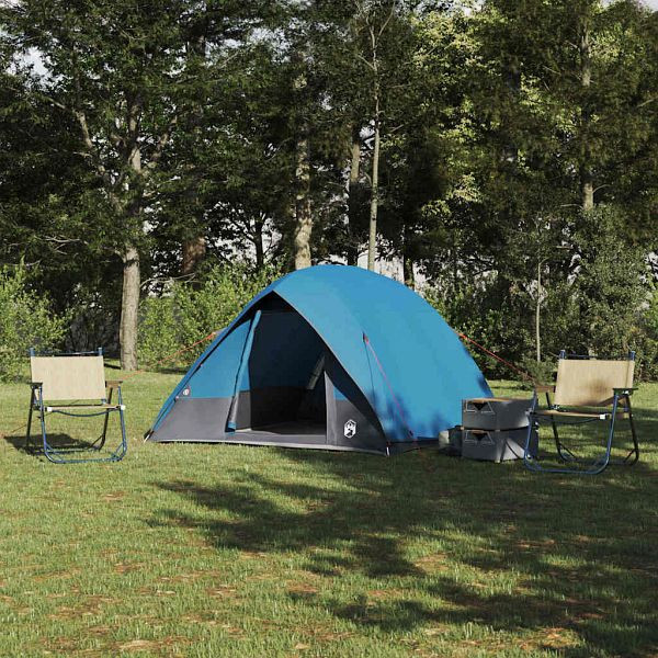 vidaXL Campingzelt Blau 275 x 230 x 140 cm Polyester, 42001194