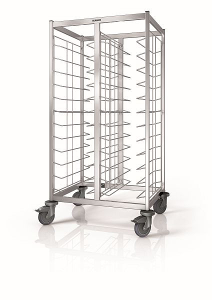 B.PRO TAW 2X12 KN Tablett-Abräumwagen aus rostfreiem Edelstahl, 574330