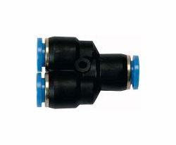 Riegler Y-Steckverbindung, Schlauchdurchmesser 12 mm, 109851, 4047322027250