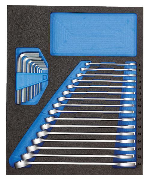 GEDORE Ring-Maulschlüssel-Satz in 2/4 CT-Modul, 2957213