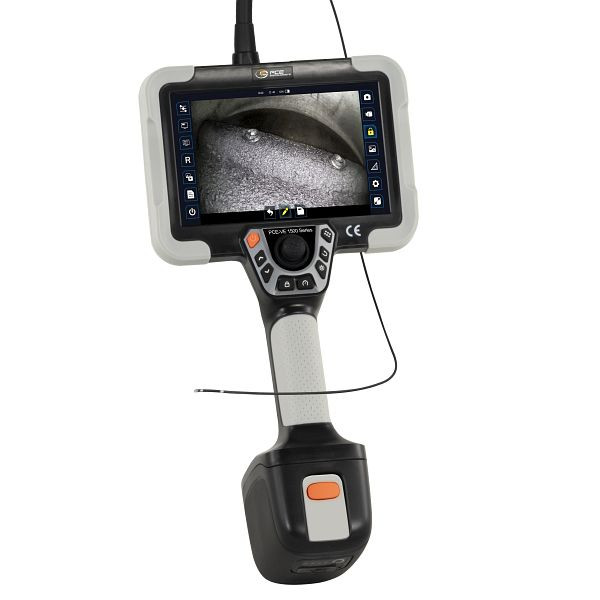PCE Instruments Video Endoskop, LC Touch Display, 1920 x 1200 Pixel, Kameraauflösung 160.000 Pixel, Kamerasonde 1 m, PCE-VE 1500-22190