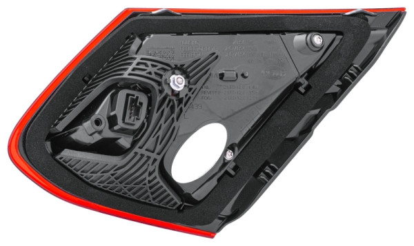 HELLA Heckleuchte, LED, innerer Teil, für u.a. Mercedes-Benz C-Class Coupe (C205), ECE, für Linksverkehr, links, 2TZ 011 787-291