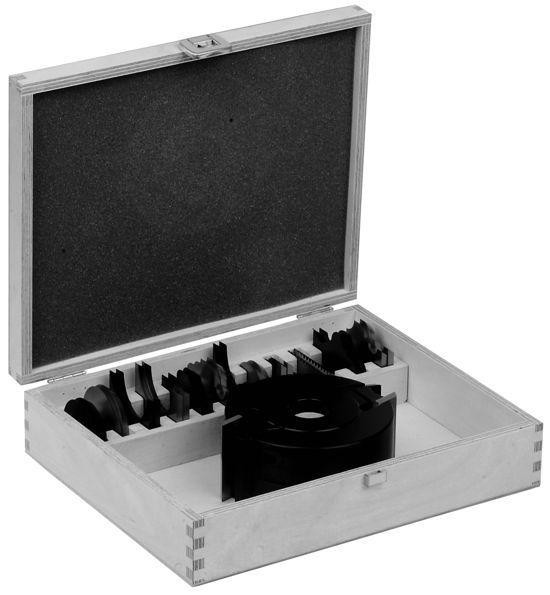 Edessö Universal Sicherheitsmesserkopf 110x60x30mm, Set 6 M+A in Stahlausführung, 1665MS60