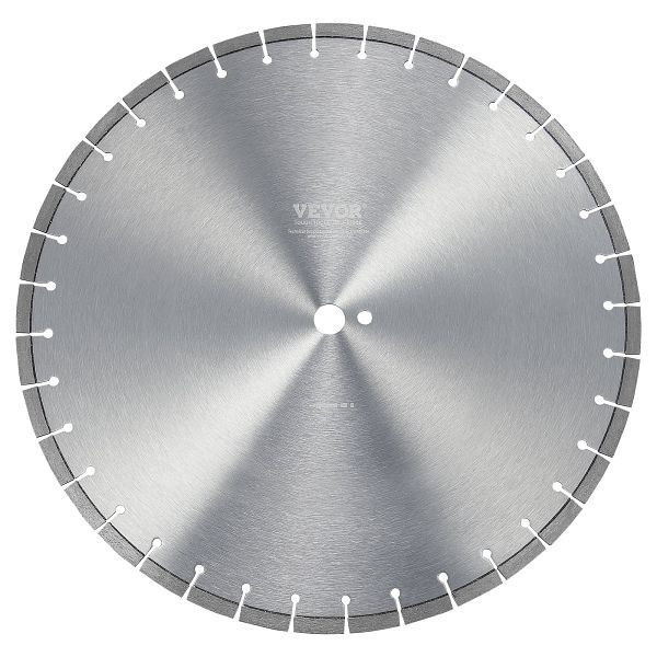 VEVOR Diamant-Sägeblatt Beton-Sägeblatt Nass/Trocken Flache Zähne 50cm, JGSQGJP500MMS2SL1V0