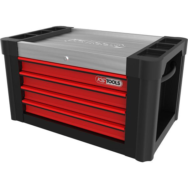KS Tools PERFORMANCEplus Werkstattwagen-Aufsatz P10TC mit 4 Schubladen, 873.0004