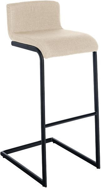 CLP Barhocker Newport Stoff B, creme, 324916, 4255716334062