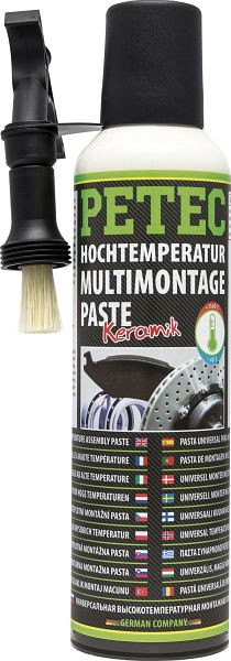 Petec Hochtemperatur Multimontagepaste, 200ml, VE: 12 Stück, 94420