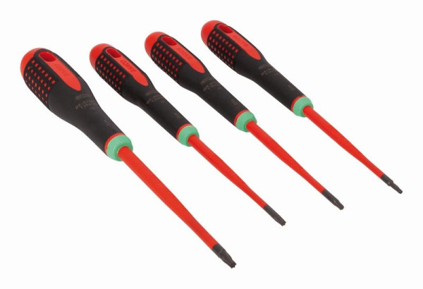 Bahco Ergo™-Schraubendreher-Satz, isoliert, Slim-Klingen, 4-teilig, BE-9880SL