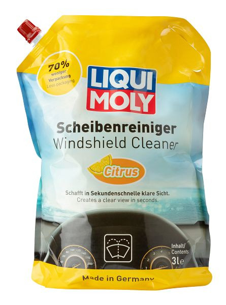 LIQUI MOLY Scheibenreiniger Citrus, Beutel Kunststoff, VE: 3 Liter, 21705