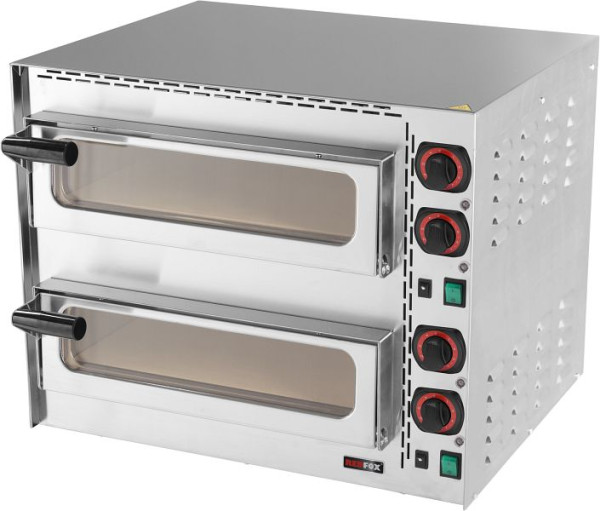 KBS Pizzaofen Snack 2 für 2 Pizzen ø35cm elektro 2,0 kW, 52505122