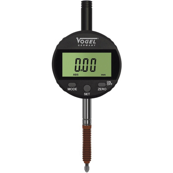 Vogel Germany Digital-Messuhr, IP65, mit Mini-USB-Datenausgang, 12.5 mm / 0.5 inch, 0.01 mm / 0.0005 inch, 242140