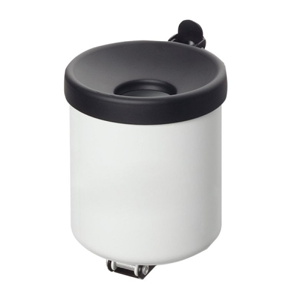 Stein HGS Wandascher -Cubo Alberto-, rot /mit Edelstahl-Dach/120x220mm, 16820