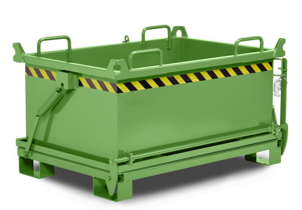 RR Industrietechnik Klappbodenbehälter Typ RBB-75 RAL 6011, 100800342