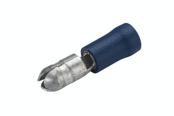 HELLA Leitungsverbinder, blau, von: 1.5mm², bis: 2.5mm², Rundstecker, Ø: 5mm, Set, 8KW 044 025-812