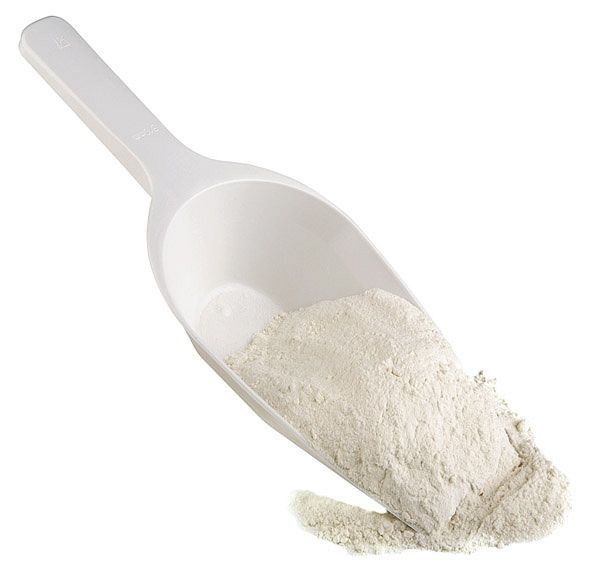 APS Mehlschaufel, 0,25 Liter, 25 x 9 cm, Höhe: 4,5 cm, Polypropylen, weiß, 00610