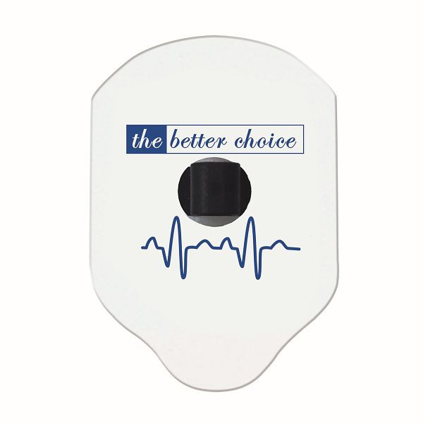 Golmed EKG-Schaumstoffelektrode mit Bananensteckeranschluss, Solid Gel, 36 x 51 mm, VE: 1200 Stück, BC36B