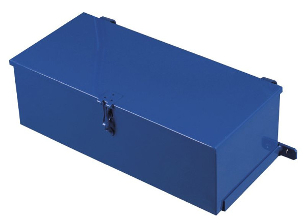 VARIOfit Werkzeugkiste, Maße: 460 x 210 x 155 mm, RAL 5010 enzianblau, für Stahlflaschenkarre fk-1000, zfk-460.001