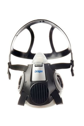 Dräger Halbmaske X-plore 3300, Größe L, Bajonett-Anschluss, ohne Filter, EN 140, 271805