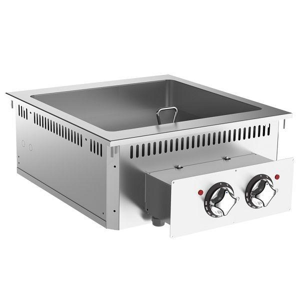 Mareno 700 Drop-in Multiplex-Backblech 60cm, Edelstahl-Backfläche, 170.510