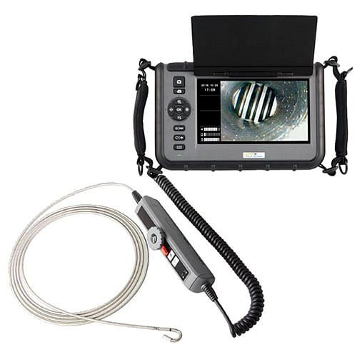 PCE Instruments Video Endoskop, LC Touch Display, 800 x 480 Pixel, Betriebsbedingungen 0 bis 45 °C, 0 bis 95 % r. F., PCE-VE 1014N-F