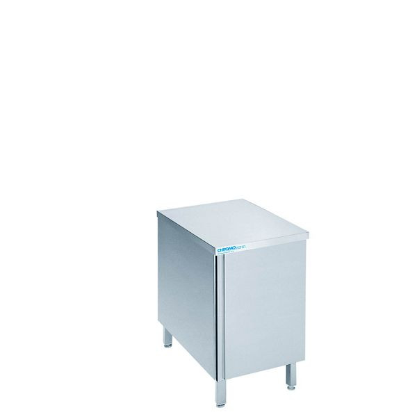 CHROMOnorm Arbeitsschrank mit Flügeltür, Tiefe 700mm, Tischplatte allseits abgekantet, SF0704A0000