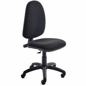 Rocada Bürodrehstuhl ohne Armlehnen schwarz, 930/4