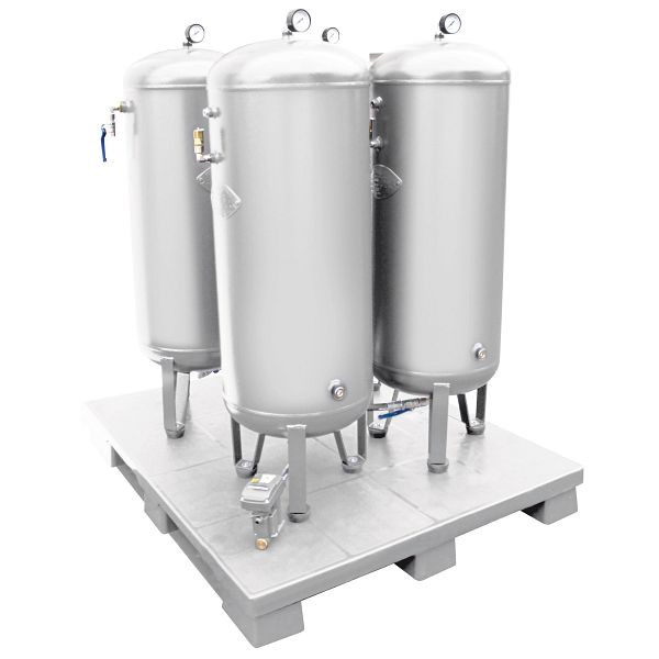 AEROTEC Kesselbatterie 2 x 90 l - 11 bar verzinkt, 25500114