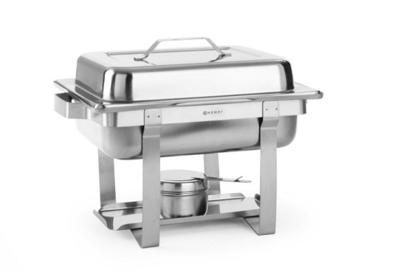 Hendi Chafing Dish Gastronorm 1/2, Edelstahl, hochglanzpoliert, 475201