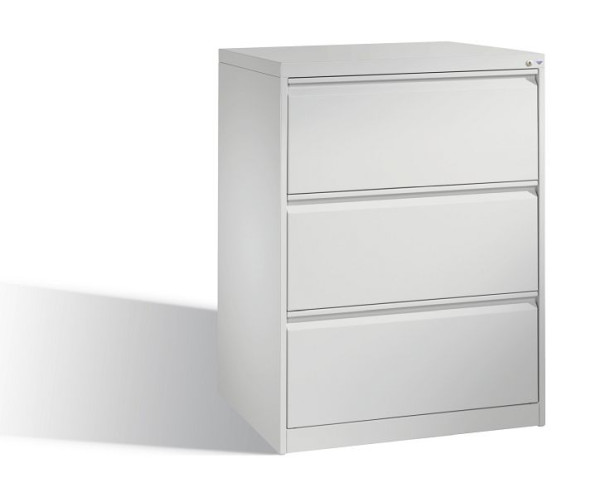 C+P Schubladenschrank Acurado, H1045xB787xT590 mm, Lichtgrau, 12923-322 S10002