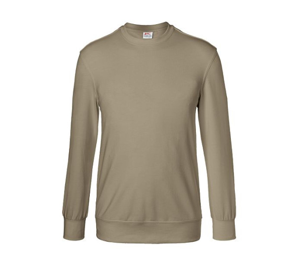 Kübler SHIRTS Sweatshirt, Farbe: sandbraun, Größe: S, 5023 6330-25-S
