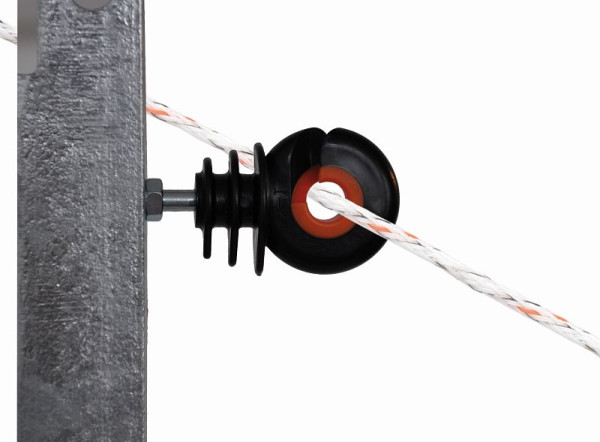 Gallagher Ringisolator XDI für Metallpfähle M6x23cm, VE: 10 Stück, 057795