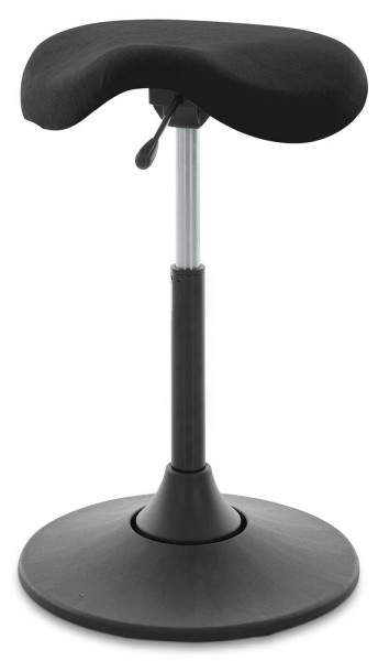 Deskin Hocker MOVE SIT DV 40, Schwarz, 400 x 400 x 700 mm, 333359