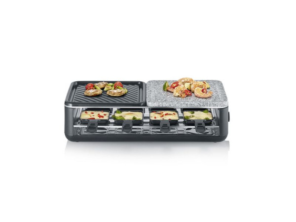 SEVERIN Raclette/Grill mit Naturgrillstein, RG 2366, 4008146044717