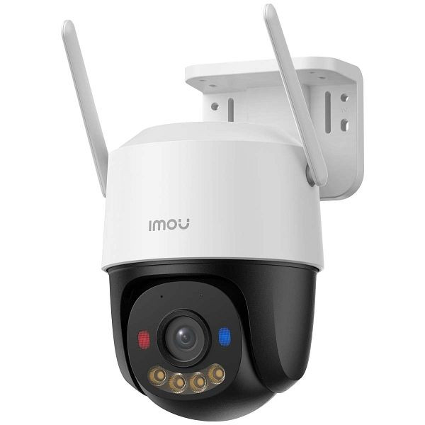 Imou Cruiser SC 3K 5 MP WLAN-Überwachungskamera mit Panorama-Schwenk- und Neigefunktion für 360° Abdeckung, rot-blau Warnungslicht, Wi-Fi 6, imsc5