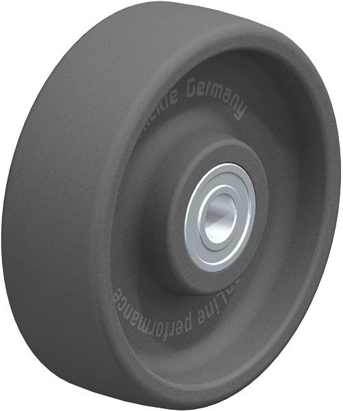 Blickle POHI 125/15HK Rad aus Polyamid, Grau, 755218