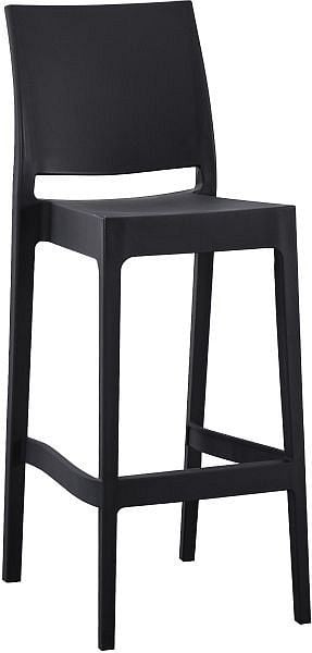 CLP Barhocker Flamur, schwarz, 327596, 4255716380328