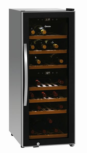 Bartscher Weinkühlschrank 2Z 38 Flaschen, 700130, 4015613686653
