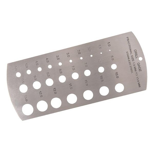 Silverline Bohrerlehre, 1–13 mm, 598570