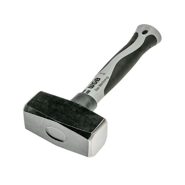 WGB Handfäustel mit Fiberglasstiel, DIN 6475, Größe: 1250 g, 9371250