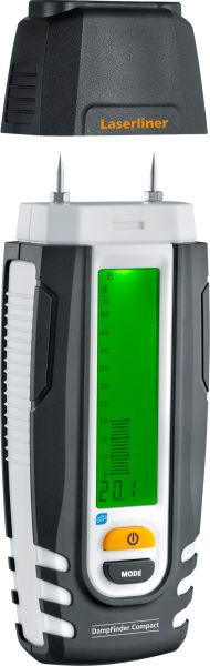 Laserliner DampFinder Compact Plus, BLE, Materialfeuchtemessgeräte mit Datenübertragung, VE: 5 Stück, 082.017A
