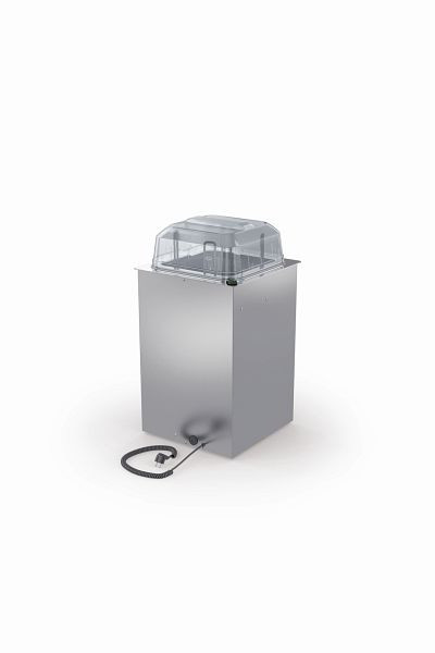 B.PRO TSE-H1 18-33 ET:684 Tellerspender zum Einbau aus rostfreiem Edelstahl, 573782