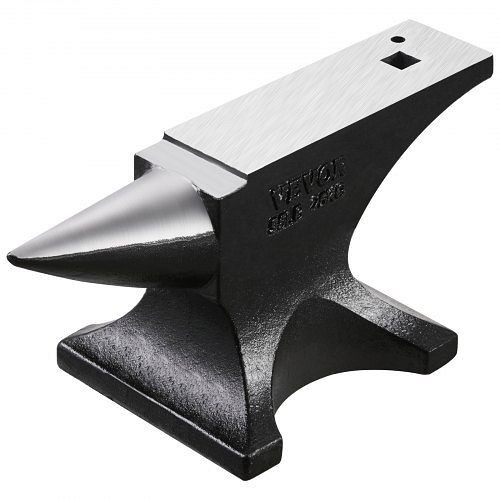 VEVOR Hornamboss 25 kg, Gussstahl, hohe Härte, große Arbeitsplatte, stabile Basis, zum Biegen, Formen & Verdrehen von Metall, GZDJG25KG000U4QUNV0