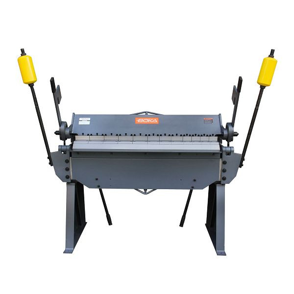 BOKA W2.5X1220 Profi-Blechbiegemaschine, 1220mm x 2.5mm Abkantmaschine, Manuelle Abkantbank für präzise Metallbearbeitung, 573107