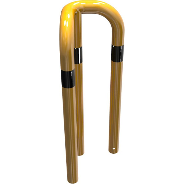 Stein HGS Rammschutzbügel -Solid- 90° gleichschenklig, 350x650mm /zum Einbetonieren, 477.30bg